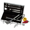 22 Piece Stainless Steel Barbeque Tool Set w/ Briefcase